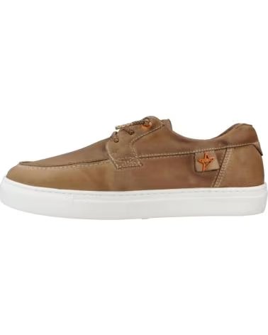 CETTI C-1349 USED TIN LEDER-SNEAKER IN BRAUN MARRóN