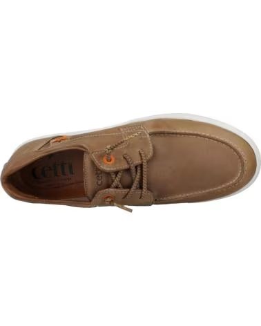 ZAPATILLAS CETTI C-1349 USED TIN DE CUERO MARRÓN MARRóN
