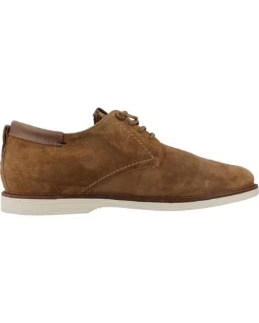 ZAPATOS CASUAL CETTI 080-C-1351 EN ANTE CUERO MARRÓN