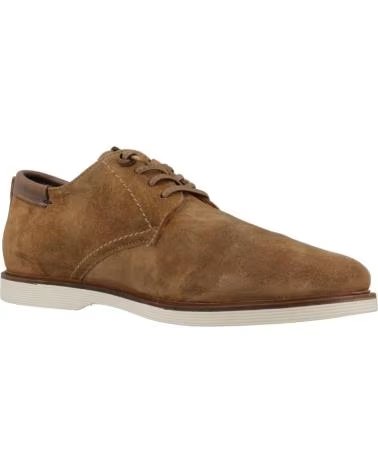 ZAPATOS CASUAL CETTI 080-C-1351 EN ANTE CUERO MARRÓN
