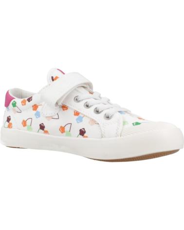 Sportif pour Fille KICKERS ZAPATILLAS NINA MODELO KICKGOLDI COLOR BLANCO 32BLANC
