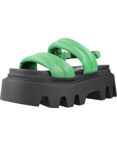 Sandalen für Damen BUFFALO SANDALIAS MUJER MODELO FLORA TS QUILT COLOR VERDE GREEN