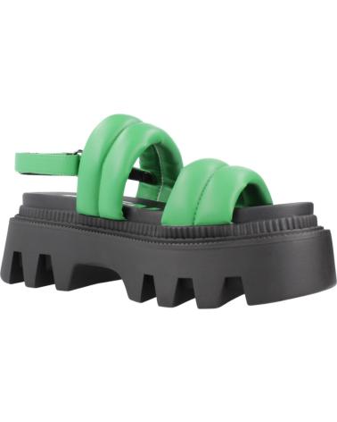 Sandalen für Damen BUFFALO SANDALIAS MUJER MODELO FLORA TS QUILT COLOR VERDE GREEN