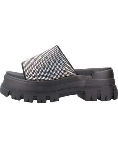 Sandalen für Damen BUFFALO SANDALIAS MUJER MODELO ASPHA SLIDE GLAM COLOR NEGRO BLACK