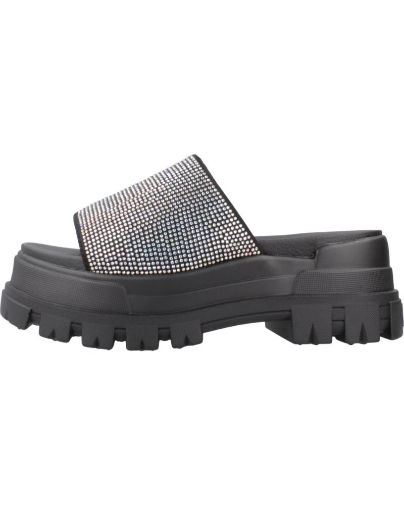 Sandalen für Damen BUFFALO SANDALIAS MUJER MODELO ASPHA SLIDE GLAM COLOR NEGRO BLACK