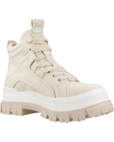 Stivaletti per Donna BUFFALO BOTINES MUJER MODELO ASPHA NC MID COLOR BEIS BEIGE