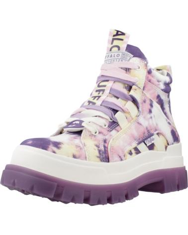 Bottines pour Femme BUFFALO BOTINES MUJER MODELO ASPHA NC MID COLOR VIOLETA PURPLE