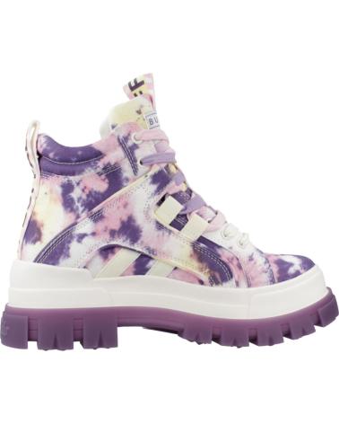 Bottines pour Femme BUFFALO BOTINES MUJER MODELO ASPHA NC MID COLOR VIOLETA PURPLE