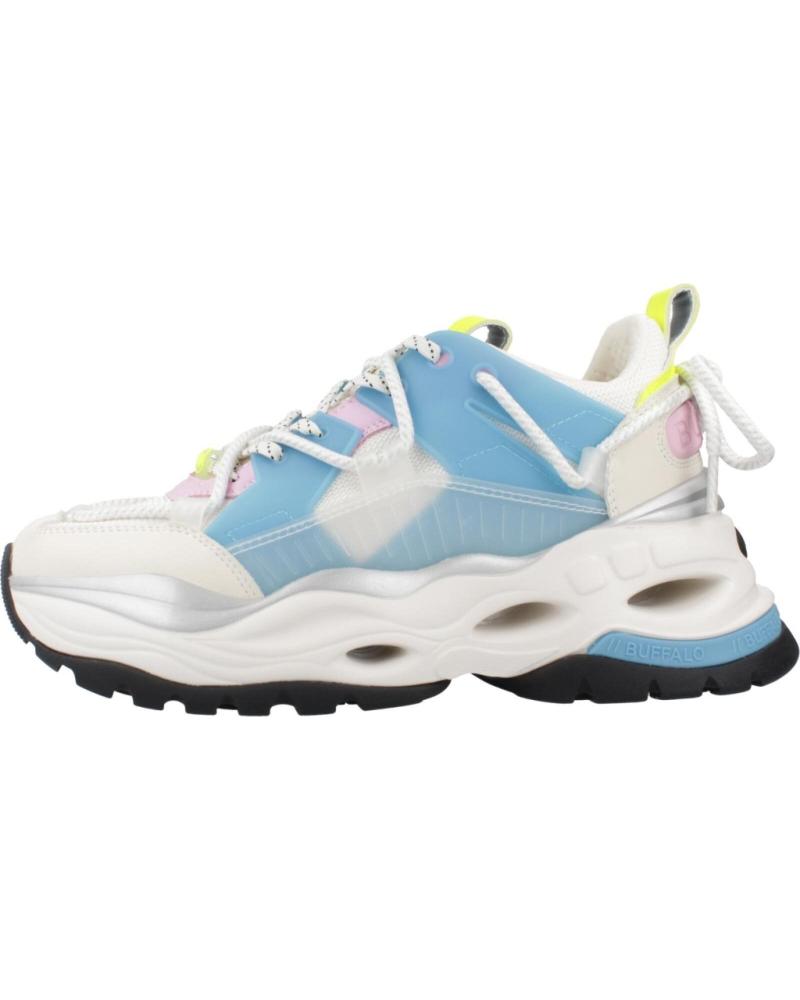 Sportivo per Donna BUFFALO ZAPATILLAS MUJER MODELO TRIPLET LACE COLOR AZUL PNKBLLM