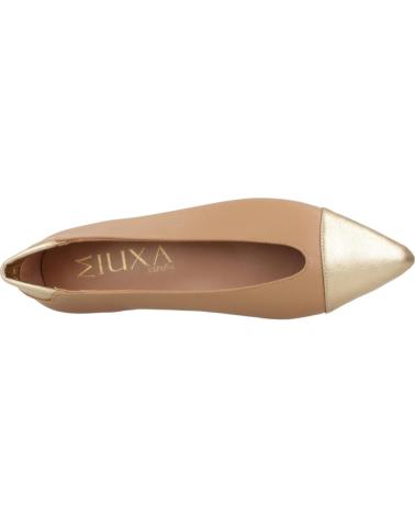 Bailarinas per Donna MIUXA BAILARINAS MUJER MODELO ZILVI COLOR MARRON OPALO