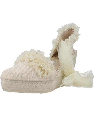 Sandalen für Damen VIDORRETA ALPARGATAS MUJER MODELO 06700N2TIZ COLOR BEIS CRUDO