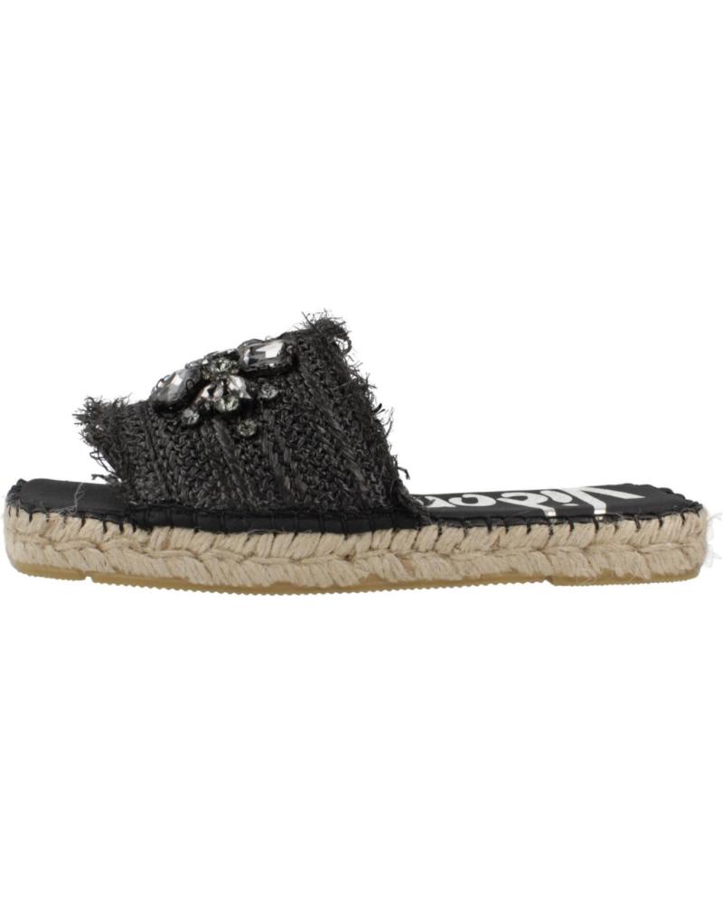 Sandalen für Damen VIDORRETA SANDALIAS MUJER MODELO RAFIA CRISTAL COLOR NEGRO