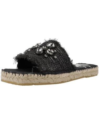 Sandalen für Damen VIDORRETA SANDALIAS MUJER MODELO RAFIA CRISTAL COLOR NEGRO
