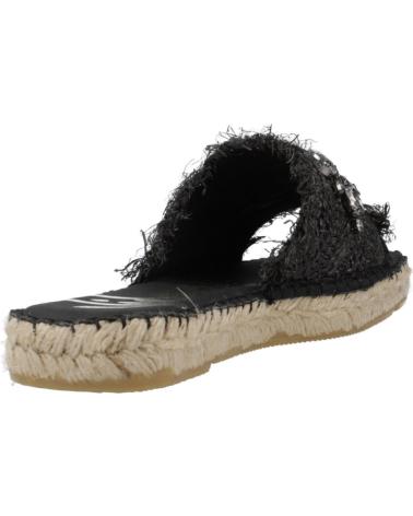 Sandalen für Damen VIDORRETA SANDALIAS MUJER MODELO RAFIA CRISTAL COLOR NEGRO