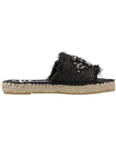 Sandalen für Damen VIDORRETA SANDALIAS MUJER MODELO RAFIA CRISTAL COLOR NEGRO