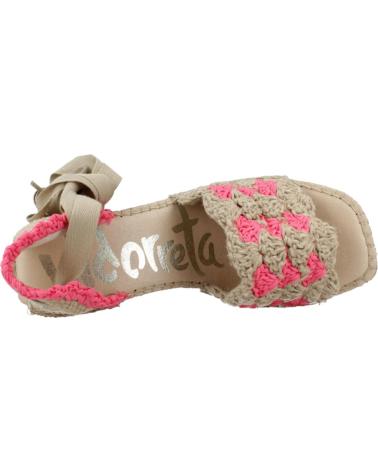 Sandalen für Damen VIDORRETA SANDALIAS MUJER MODELO 79400GFMO4 COLOR MARRON FUXIA