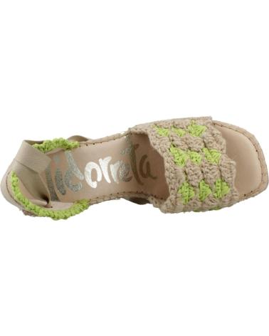 Sandalen für Damen VIDORRETA SANDALIAS MUJER MODELO 79400GFMO4 COLOR VERDE