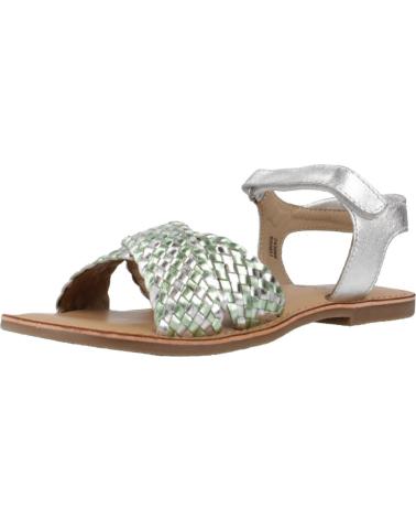 Sandálias de Menina MOD8 SANDALIAS NINA MOD 8 MODELO CANIBRAID COLOR PLATA 163VRTCLR