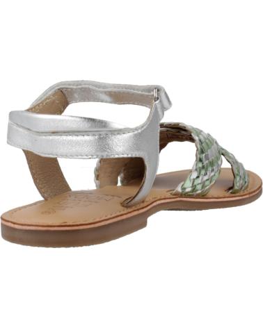 Sandálias de Menina MOD8 SANDALIAS NINA MOD 8 MODELO CANIBRAID COLOR PLATA 163VRTCLR