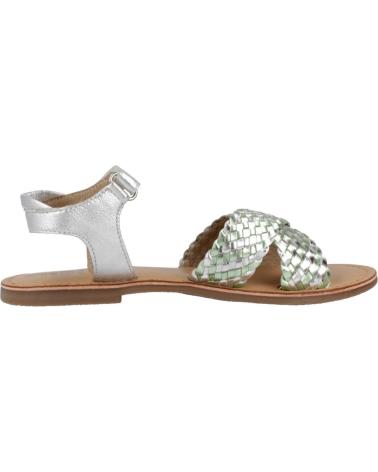 Sandálias de Menina MOD8 SANDALIAS NINA MOD 8 MODELO CANIBRAID COLOR PLATA 163VRTCLR