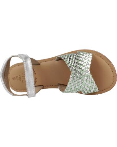 Sandálias de Menina MOD8 SANDALIAS NINA MOD 8 MODELO CANIBRAID COLOR PLATA 163VRTCLR