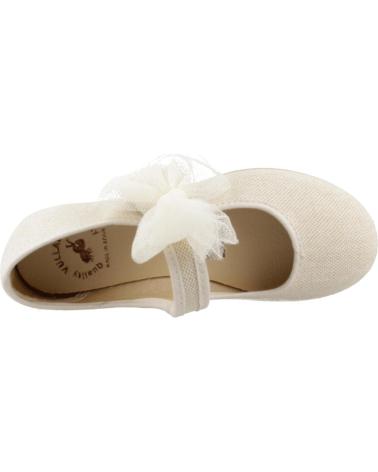VUL-LADI ZAPATOS NINA VULLADI MODELO CANDY COLOR BEIS CRUDO