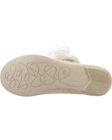 VUL-LADI ZAPATOS NINA VULLADI MODELO CANDY COLOR BEIS CRUDO