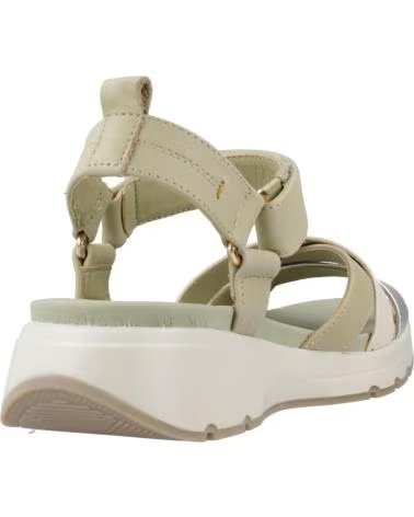 CARMELA SANDALEN 161480 MEHRFARBIG ERDTÖNE MIT KOMFORT-PLATEAUSOHLE KAKI