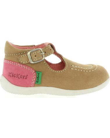 Zapatos de Niña y Niño KICKERS 218126-10 BONBEK 113 BEIGE ROSE