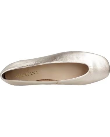 BALLERINES FEMME SITGETANA M100 OR PLATINE PLATINO