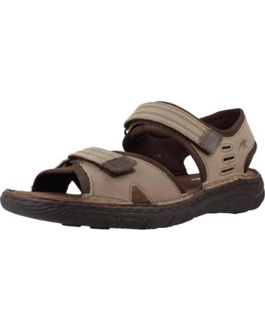 Sandalen für Herren FLUCHOS SANDALIAS HOMBRE MODELO F1753 COLOR MARRON TAUPE MARR