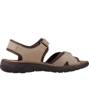 Sandalen für Herren FLUCHOS SANDALIAS HOMBRE MODELO F1753 COLOR MARRON TAUPE MARR
