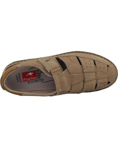 Sandali per Uomo FLUCHOS SANDALIAS HOMBRE MODELO F2003 COLOR BEIS MARMOTA