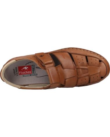 Sandales pour Homme FLUCHOS SANDALIAS HOMBRE MODELO F2003 COLOR MARRON CAFE