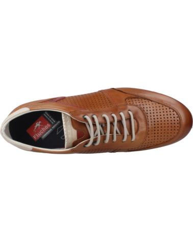 SAPATOS FLUCHOS F1188 CASTANHO COURO ESTILO CASUAL CUERO