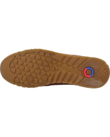 SAPATOS FLUCHOS F1188 CASTANHO COURO ESTILO CASUAL CUERO