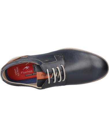 Zapatos de Hombre FLUCHOS INFORMALES HOMBRE MODELO F1740 COLOR AZUL OCEANO