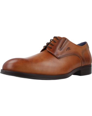 Zapatos de Hombre FLUCHOS ZAPATOS DE VESTIR HOMBRE MODELO F1887 COLOR MARRON CUERO