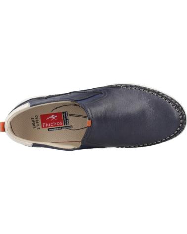 Mocassins de Homem FLUCHOS MOCASINES HOMBRE MODELO F1985 COLOR AZUL OCEANO OCEANO