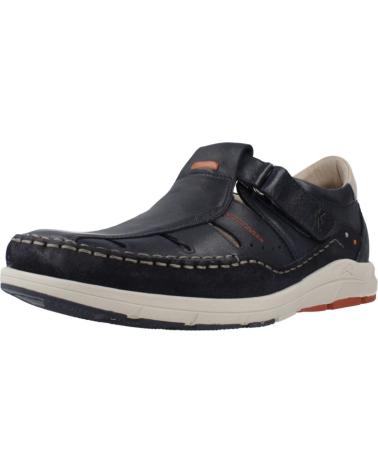 Sandalen für Herren FLUCHOS F1987 SANDALIAS DE HOMBRE PIEL AZUL MARINO