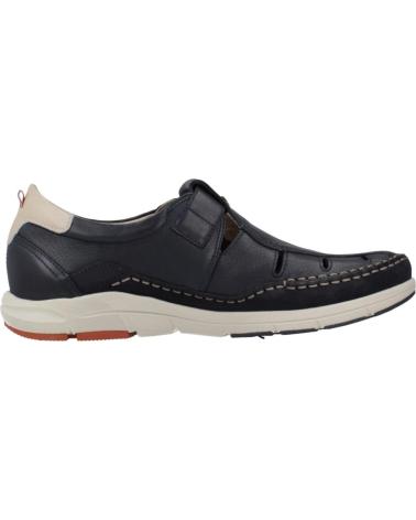 Sandalen für Herren FLUCHOS F1987 SANDALIAS DE HOMBRE PIEL AZUL MARINO
