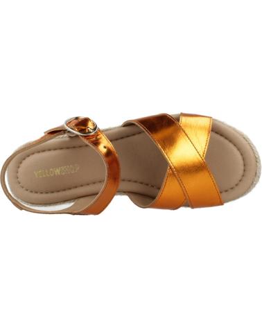 Sandalen für Damen YELLOW SANDALIAS MUJER MODELO MONICA COLOR NARANJA URKO