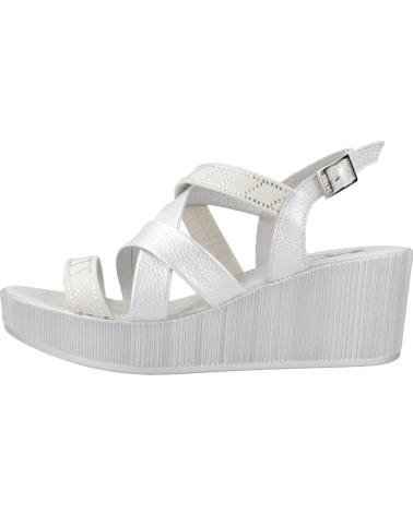 Sandálias de Mulher 24 HORAS SANDALIAS MUJER MODELO 26065 COLOR PLATA CRMSLVER