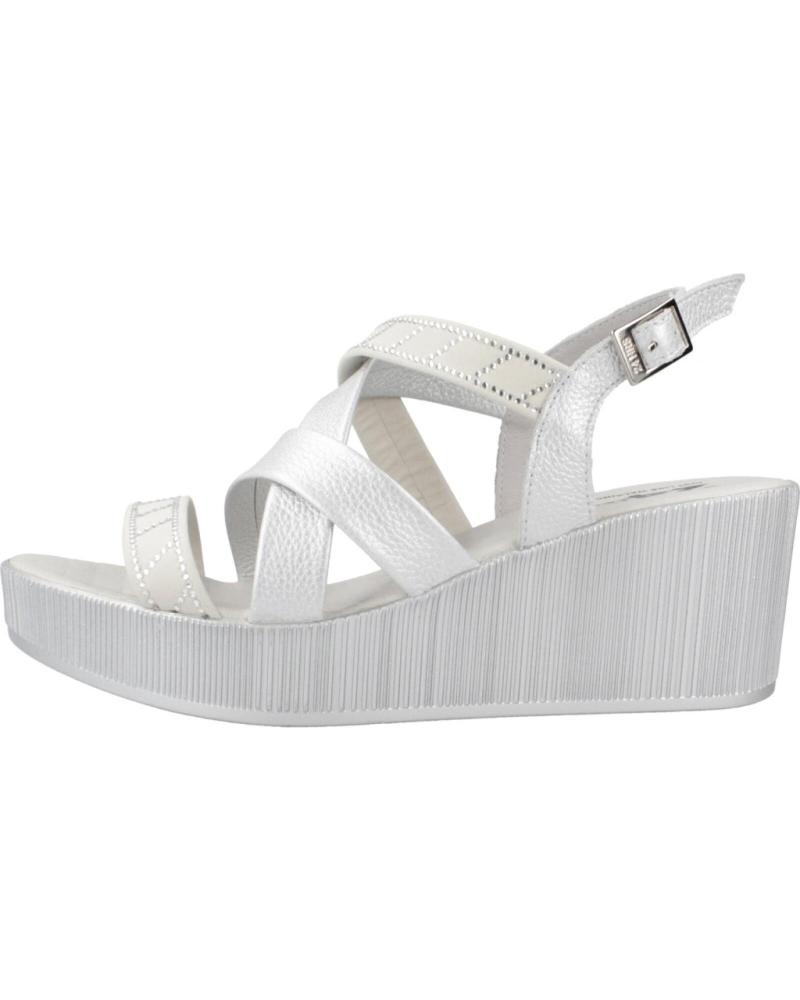 Sandálias de Mulher 24 HORAS SANDALIAS MUJER MODELO 26065 COLOR PLATA CRMSLVER