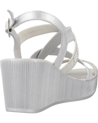 Sandálias de Mulher 24 HORAS SANDALIAS MUJER MODELO 26065 COLOR PLATA CRMSLVER
