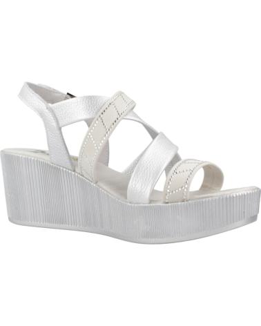 Sandálias de Mulher 24 HORAS SANDALIAS MUJER MODELO 26065 COLOR PLATA CRMSLVER