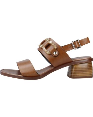 Sandalen für Damen PLUMERS SANDALIAS MUJER MODELO 3803P COLOR MARRON CUERO