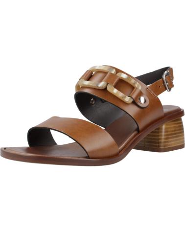 Sandalen für Damen PLUMERS SANDALIAS MUJER MODELO 3803P COLOR MARRON CUERO