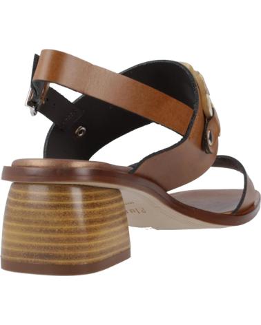 Sandalen für Damen PLUMERS SANDALIAS MUJER MODELO 3803P COLOR MARRON CUERO
