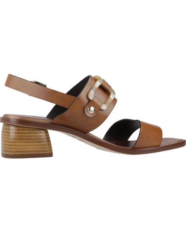 Sandalen für Damen PLUMERS SANDALIAS MUJER MODELO 3803P COLOR MARRON CUERO